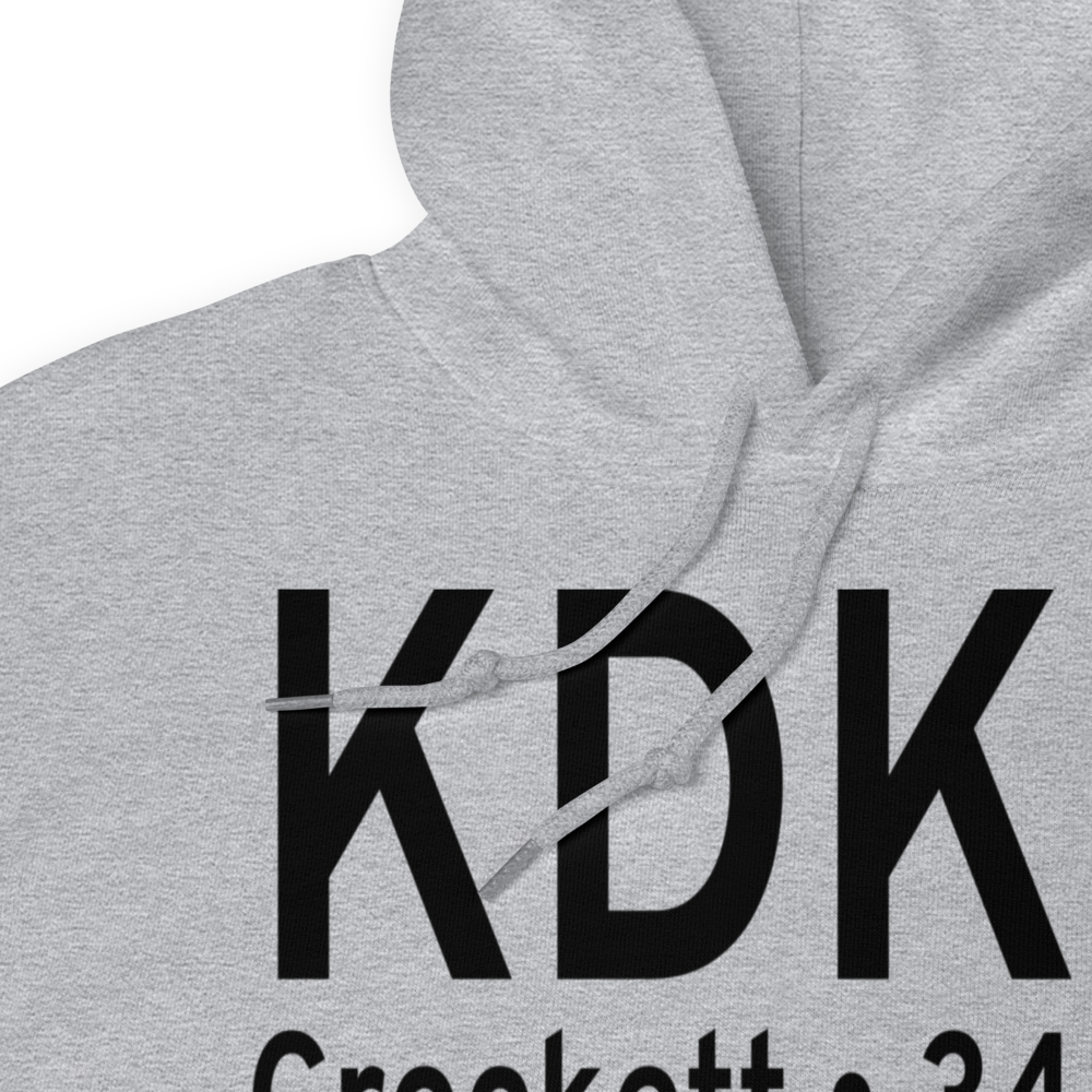 Houston County Airport (KDKR) ICAO Hoodie Sweatshirt 