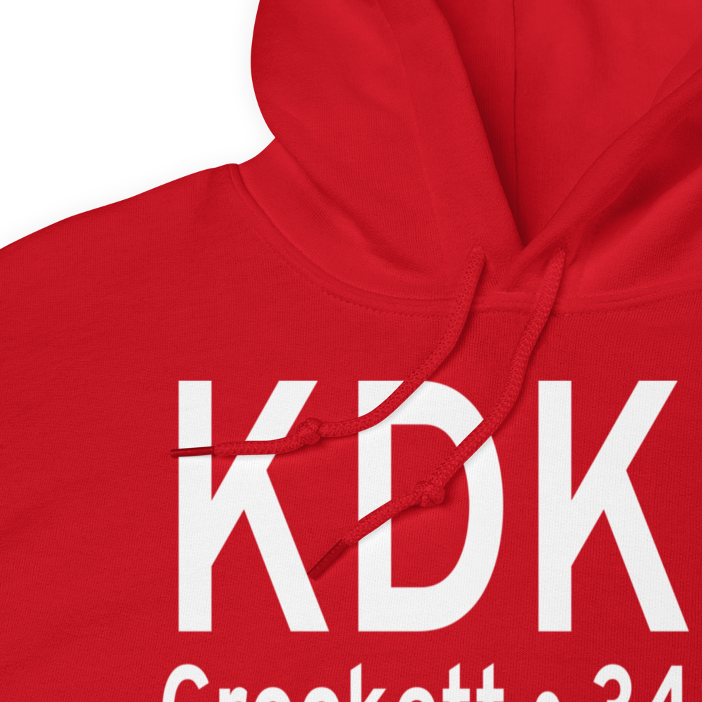 Houston County Airport (KDKR) ICAO Hoodie Sweatshirt 