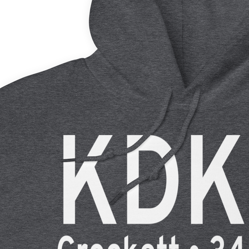 Houston County Airport (KDKR) ICAO Hoodie Sweatshirt 