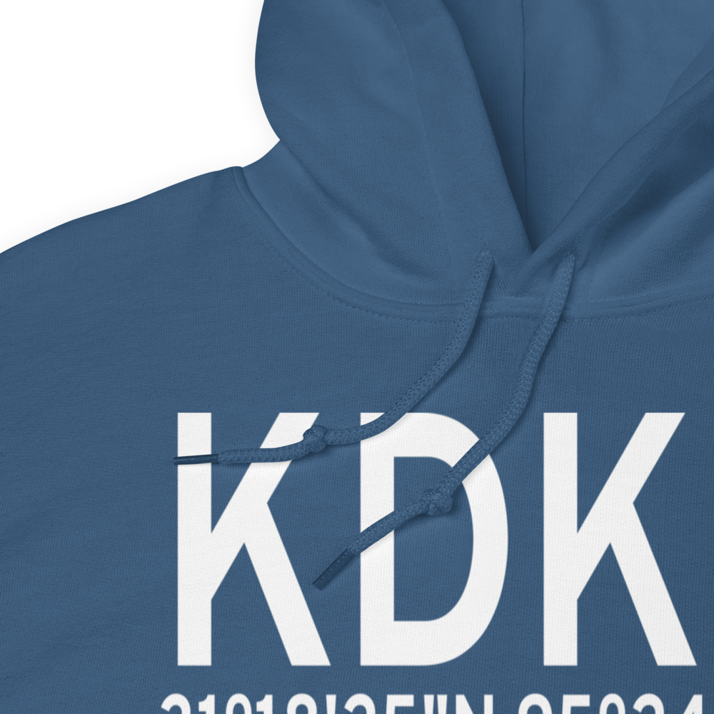 Houston County Airport (KDKR) ICAO Hoodie Sweatshirt 