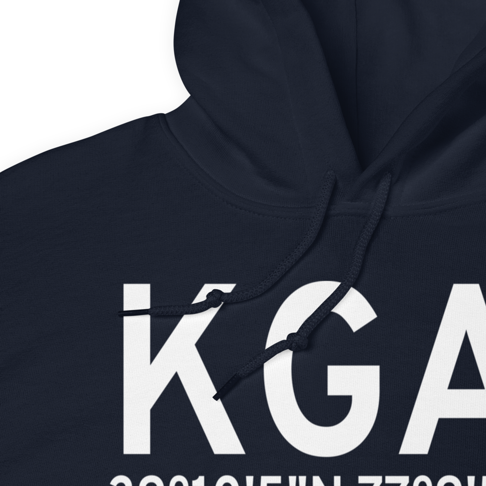 Montgomery County Airpark (KGAI) ICAO Hoodie Sweatshirt 