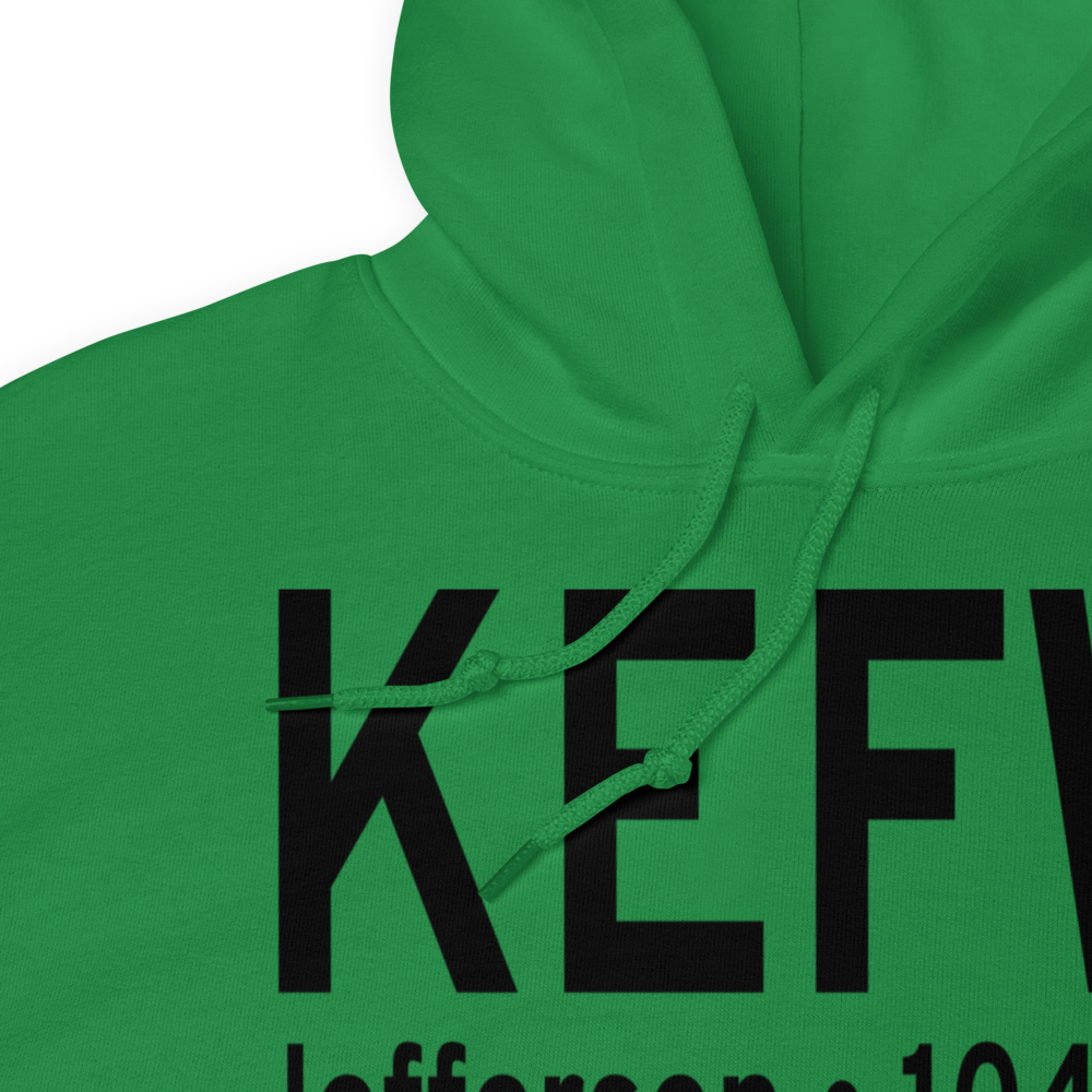 Jefferson Municipal Airport (KEFW) ICAO Hoodie Sweatshirt 