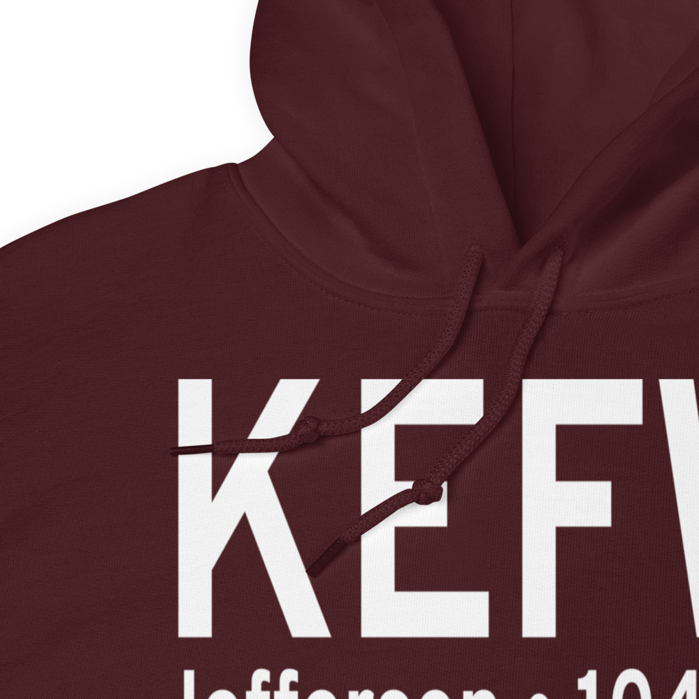 Jefferson Municipal Airport (KEFW) ICAO Hoodie Sweatshirt 