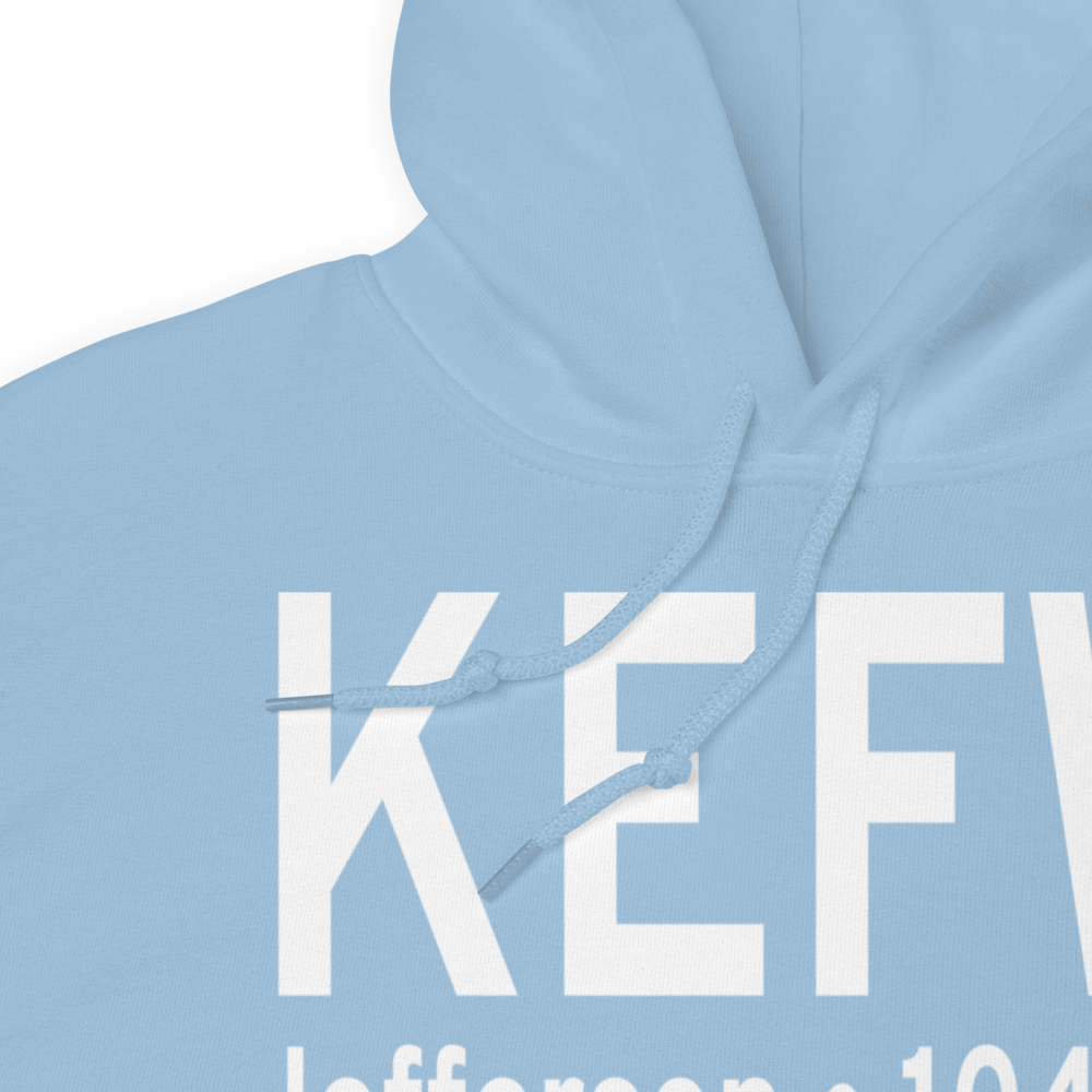 Jefferson Municipal Airport (KEFW) ICAO Hoodie Sweatshirt 