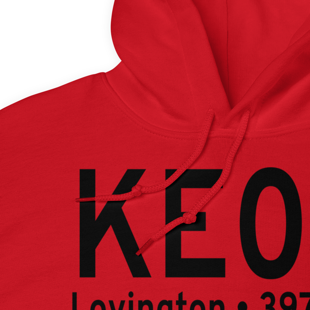 Lea County-Zip Franklin Memorial Airport (KE06) ICAO Hoodie Sweatshirt 