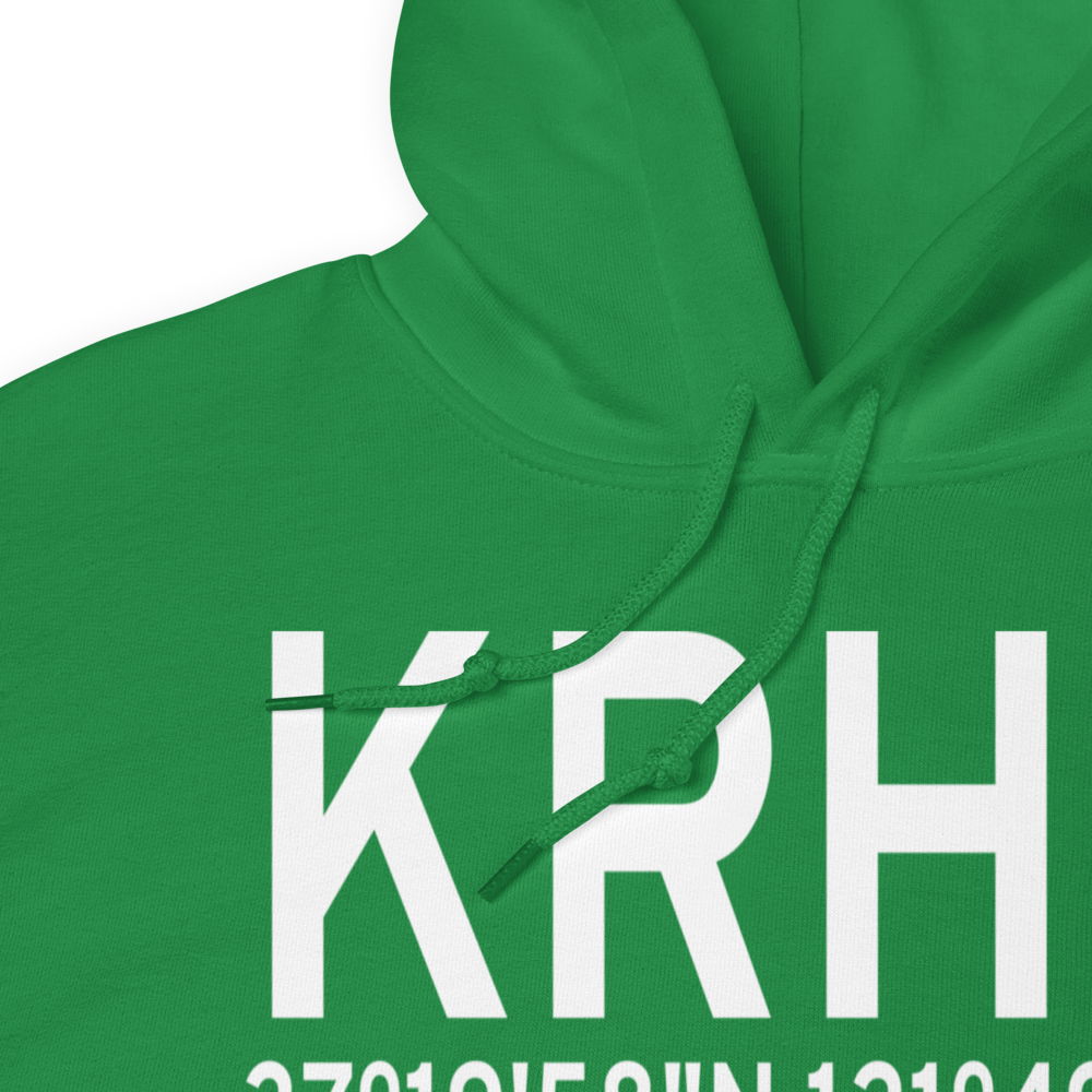 Reid-Hillview Airport of Santa Clara County (KRHV) ICAO Hoodie Sweatshirt 
