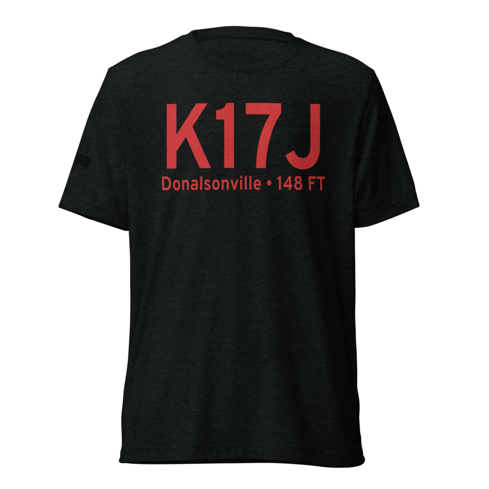 Donalsonville Municipal Airport (K17J) ICAO Tri-blend T-Shirt 