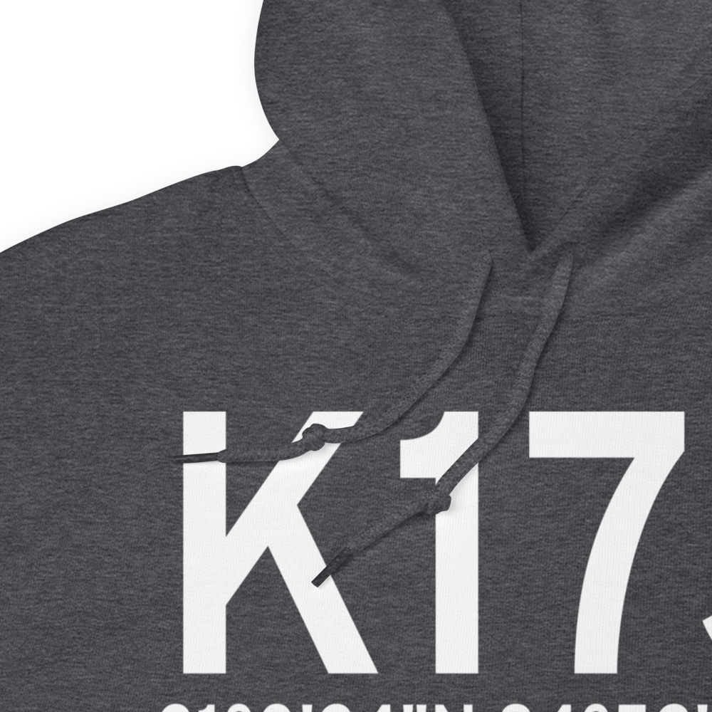 Donalsonville Municipal Airport (K17J) ICAO Hoodie Sweatshirt 