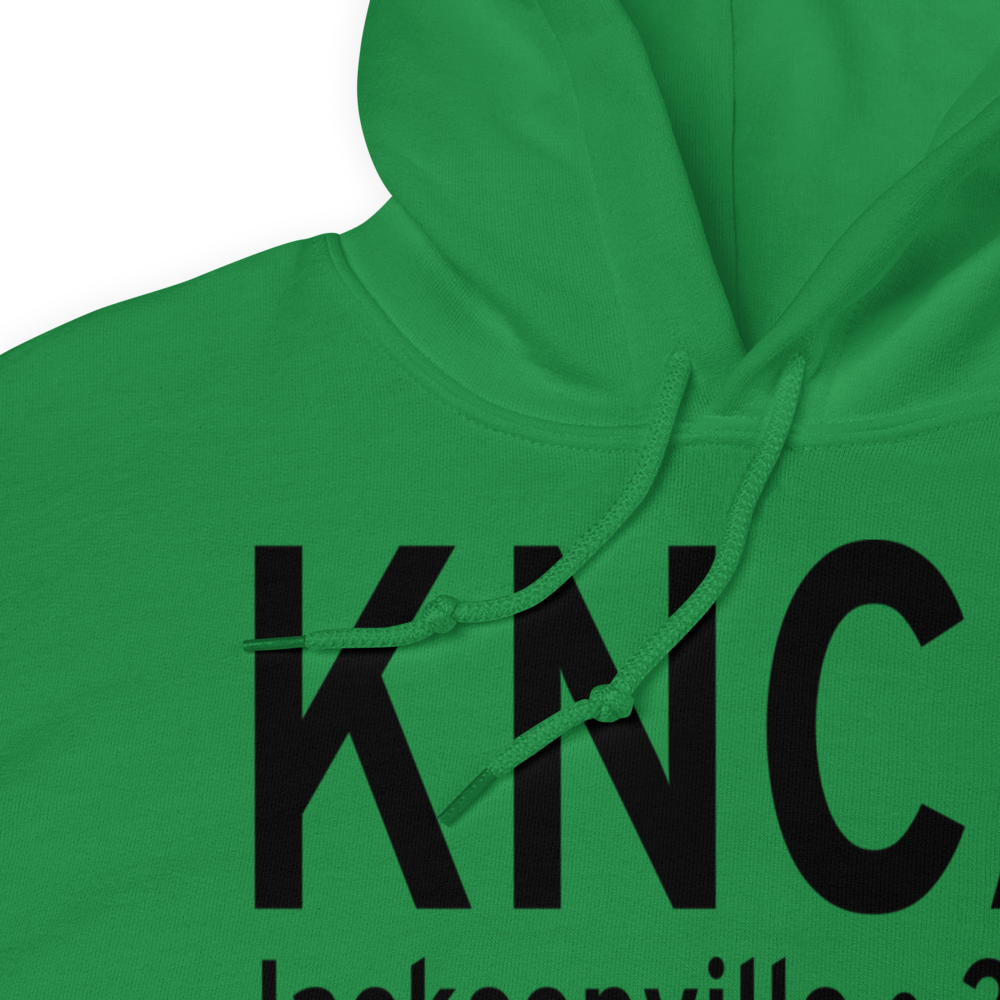 New River MCAS /H/ /Mccutcheon Fld/ Airport (KNCA) ICAO Hoodie Sweatshirt 