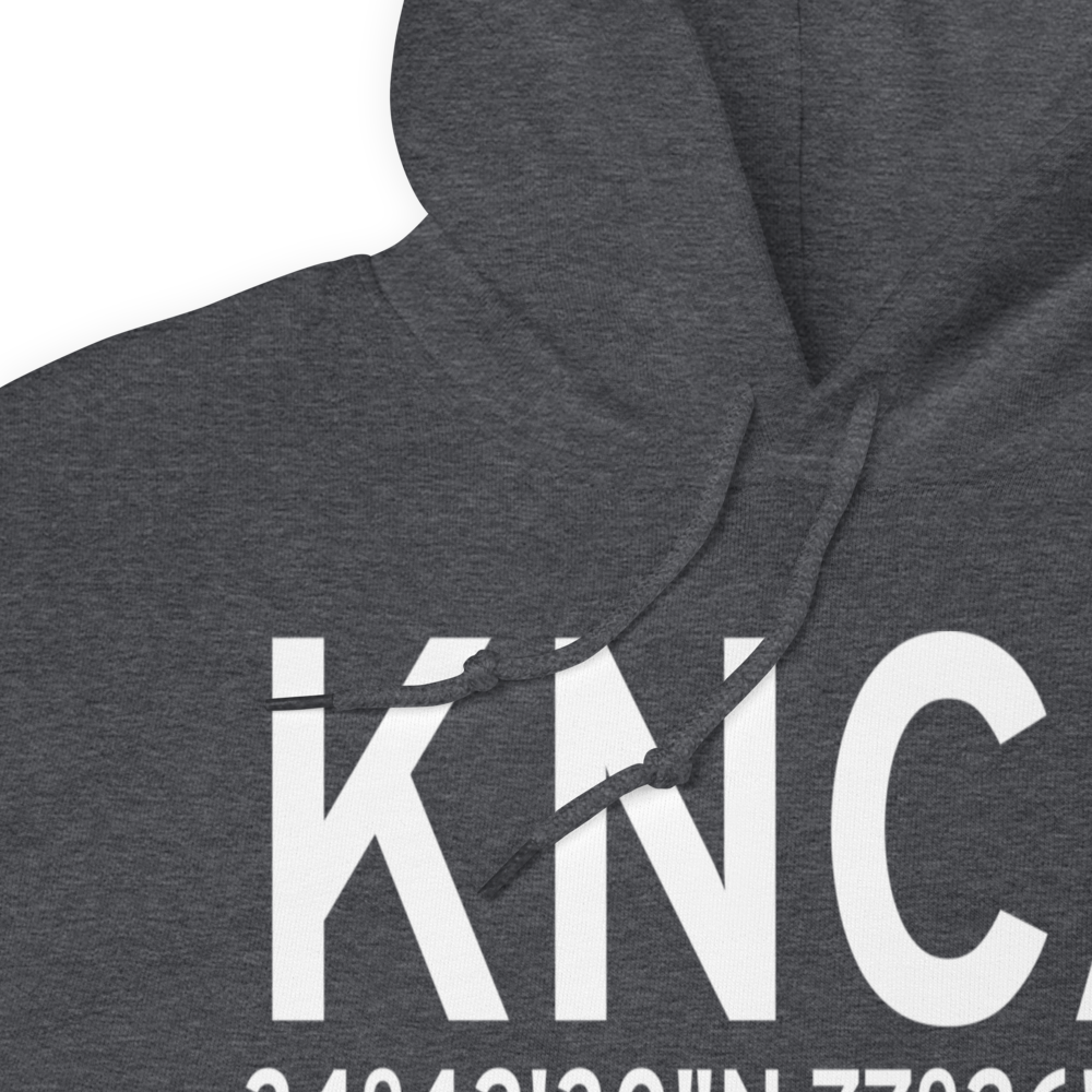 New River MCAS /H/ /Mccutcheon Fld/ Airport (KNCA) ICAO Hoodie Sweatshirt 