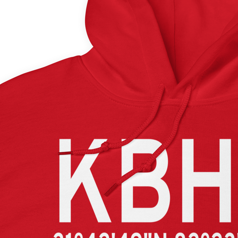 Baxley Municipal Airport (KBHC) ICAO Hoodie Sweatshirt 