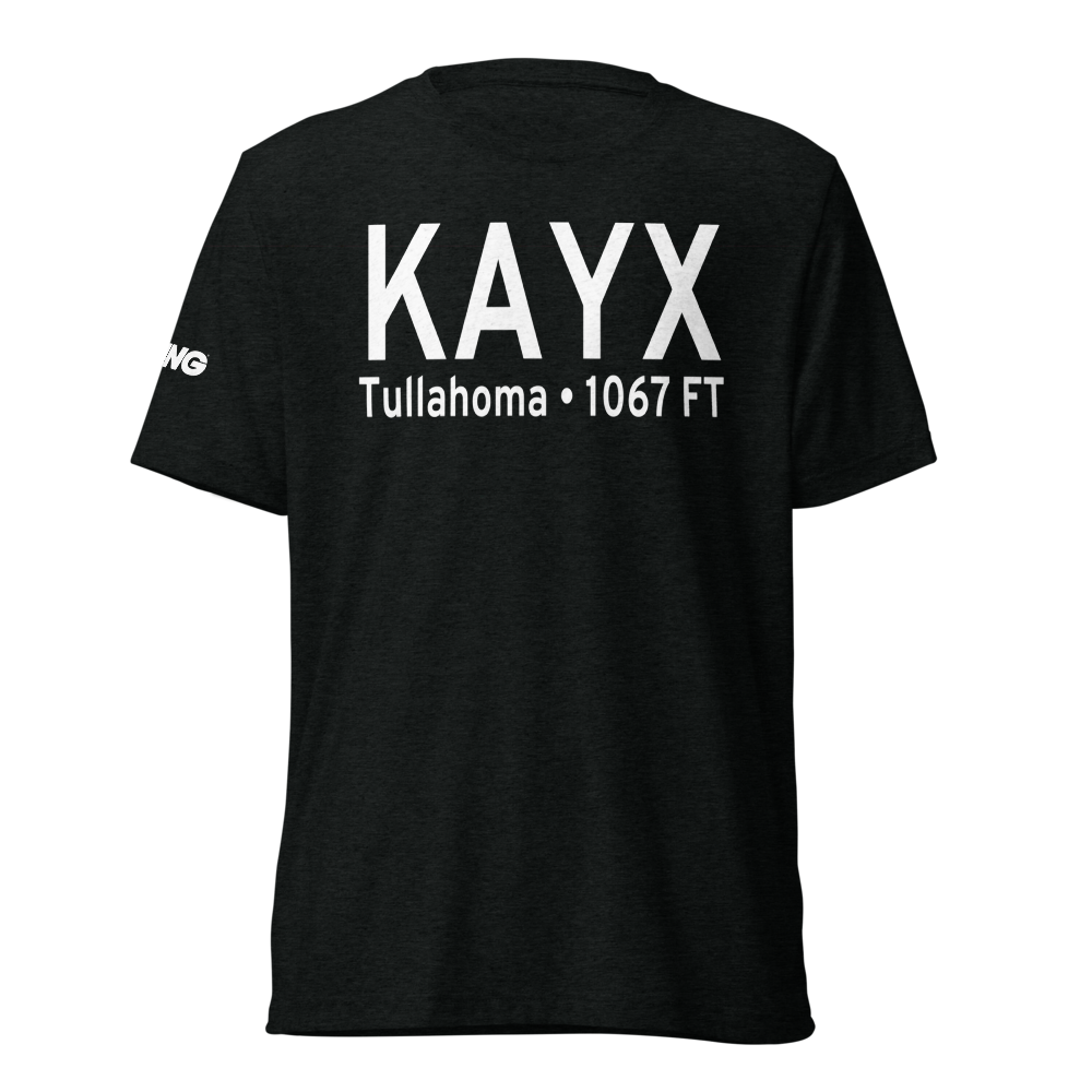 Arnold Air Force Base (KAYX) ICAO Tri-blend T-Shirt 