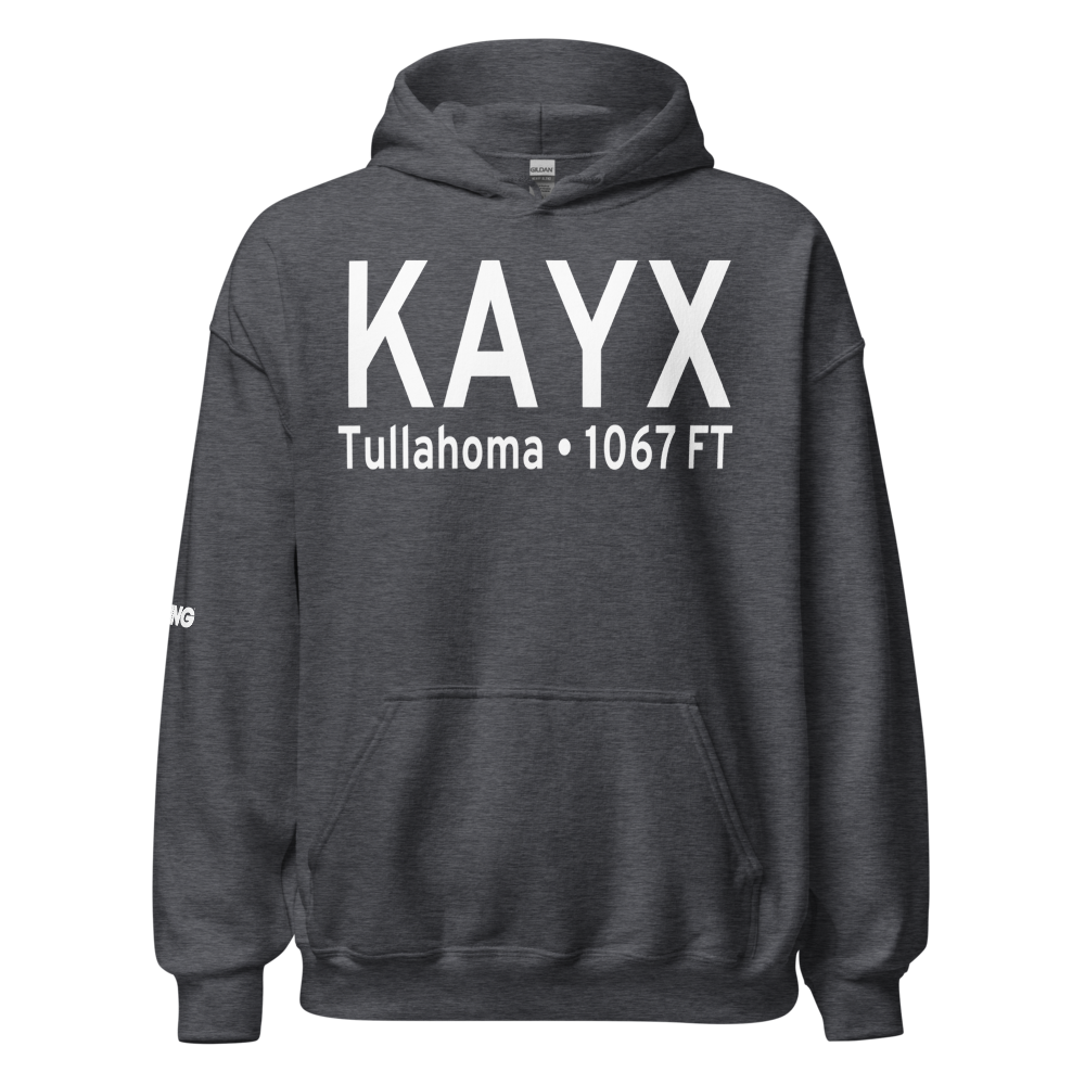 Arnold Air Force Base (KAYX) ICAO Hoodie Sweatshirt 