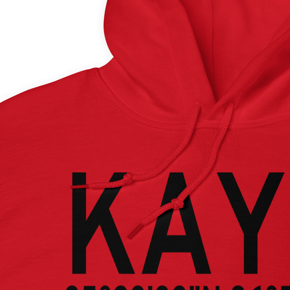 Arnold Air Force Base (KAYX) ICAO Hoodie Sweatshirt 
