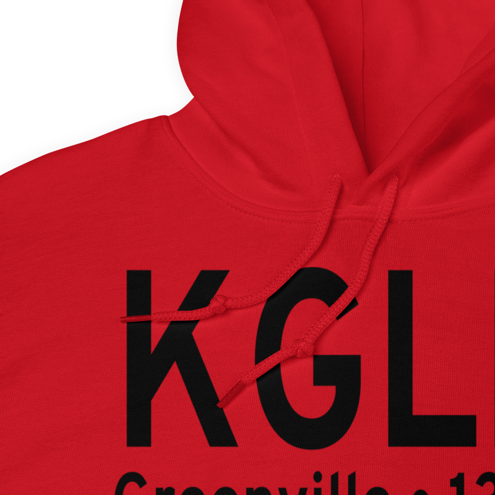 Mid Delta Regional Airport (KGLH) ICAO Hoodie Sweatshirt 