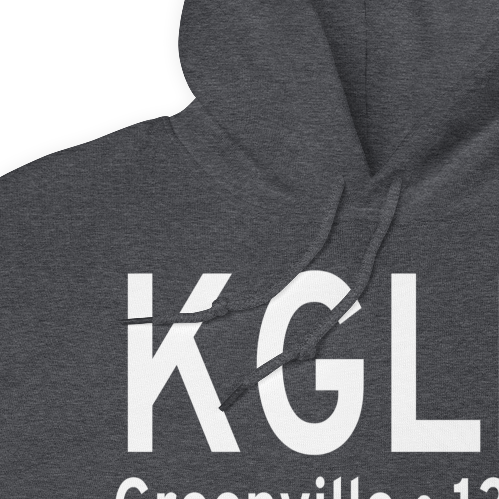 Mid Delta Regional Airport (KGLH) ICAO Hoodie Sweatshirt 