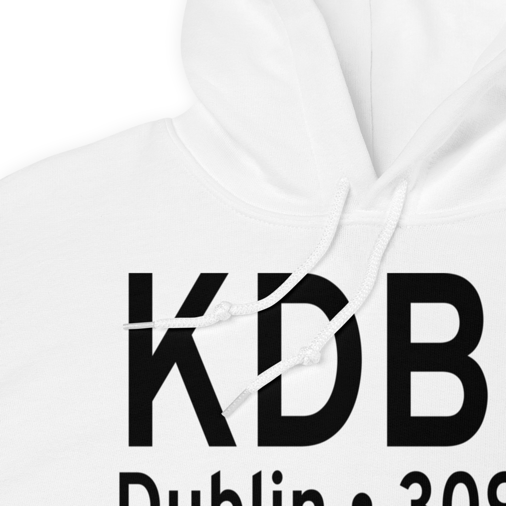 W H 'Bud' Barron Airport (KDBN) ICAO Hoodie Sweatshirt 