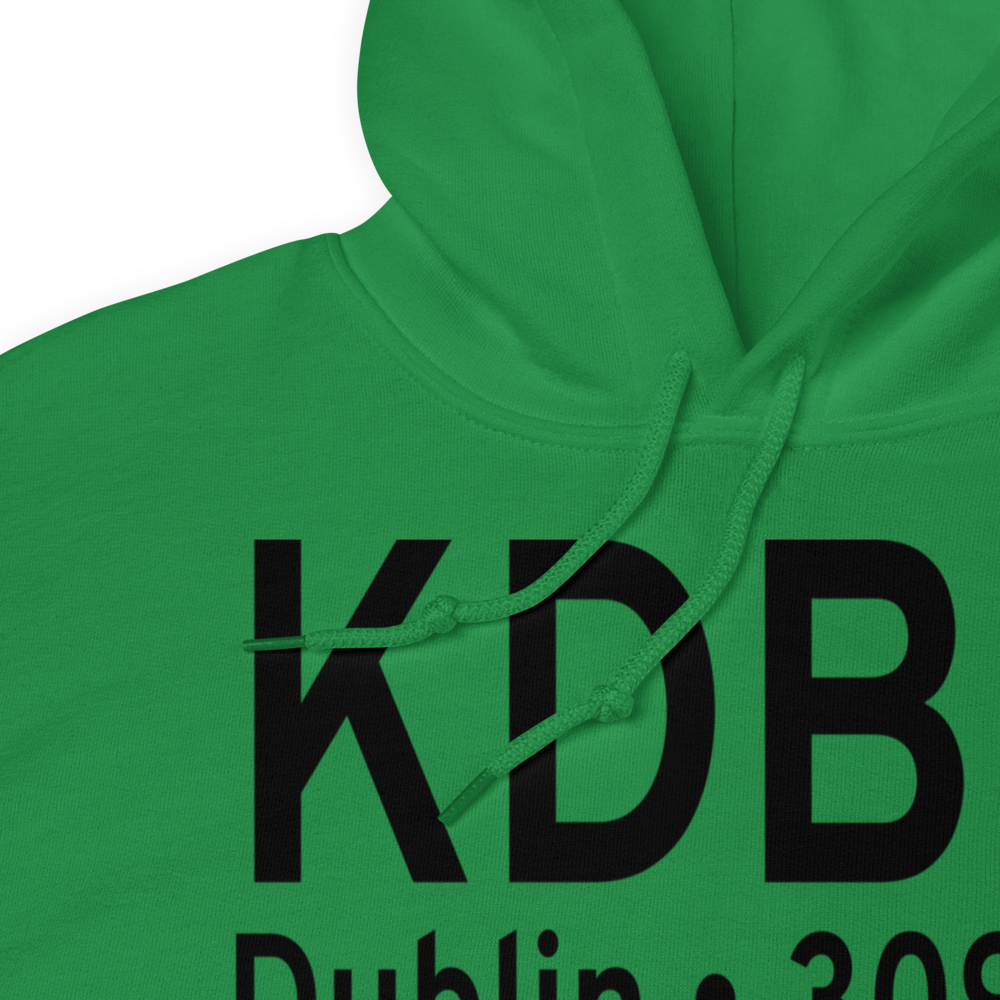 W H 'Bud' Barron Airport (KDBN) ICAO Hoodie Sweatshirt 