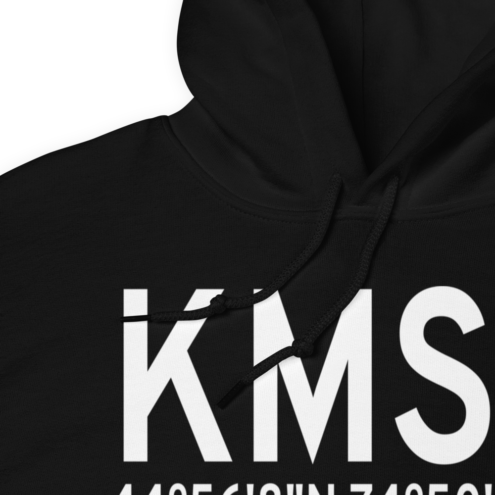 Massena International Richards Field (KMSS) ICAO Hoodie Sweatshirt 