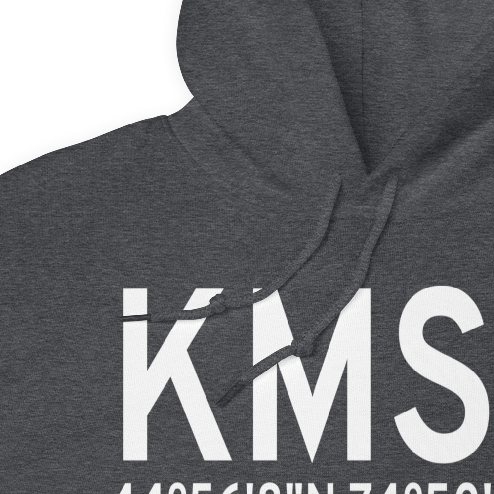 Massena International Richards Field (KMSS) ICAO Hoodie Sweatshirt 