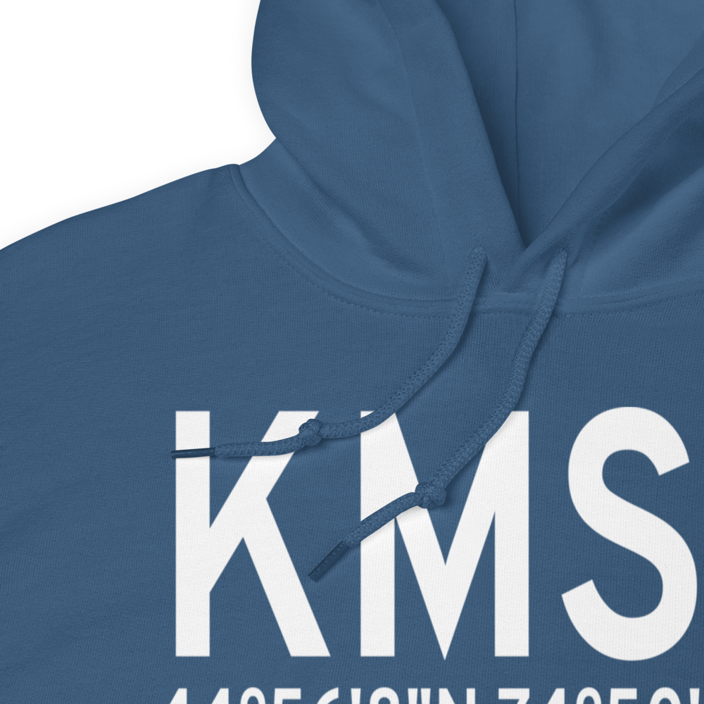 Massena International Richards Field (KMSS) ICAO Hoodie Sweatshirt 