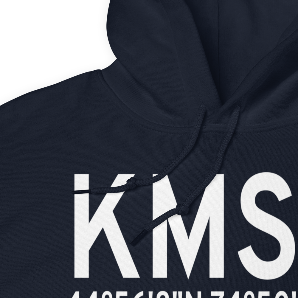 Massena International Richards Field (KMSS) ICAO Hoodie Sweatshirt 