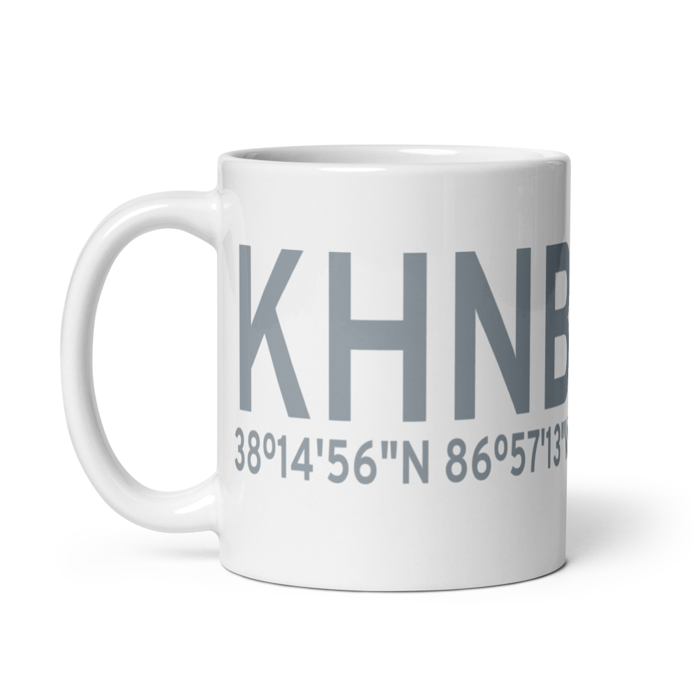 Huntingburg Airport (KHNB) ICAO Mug 