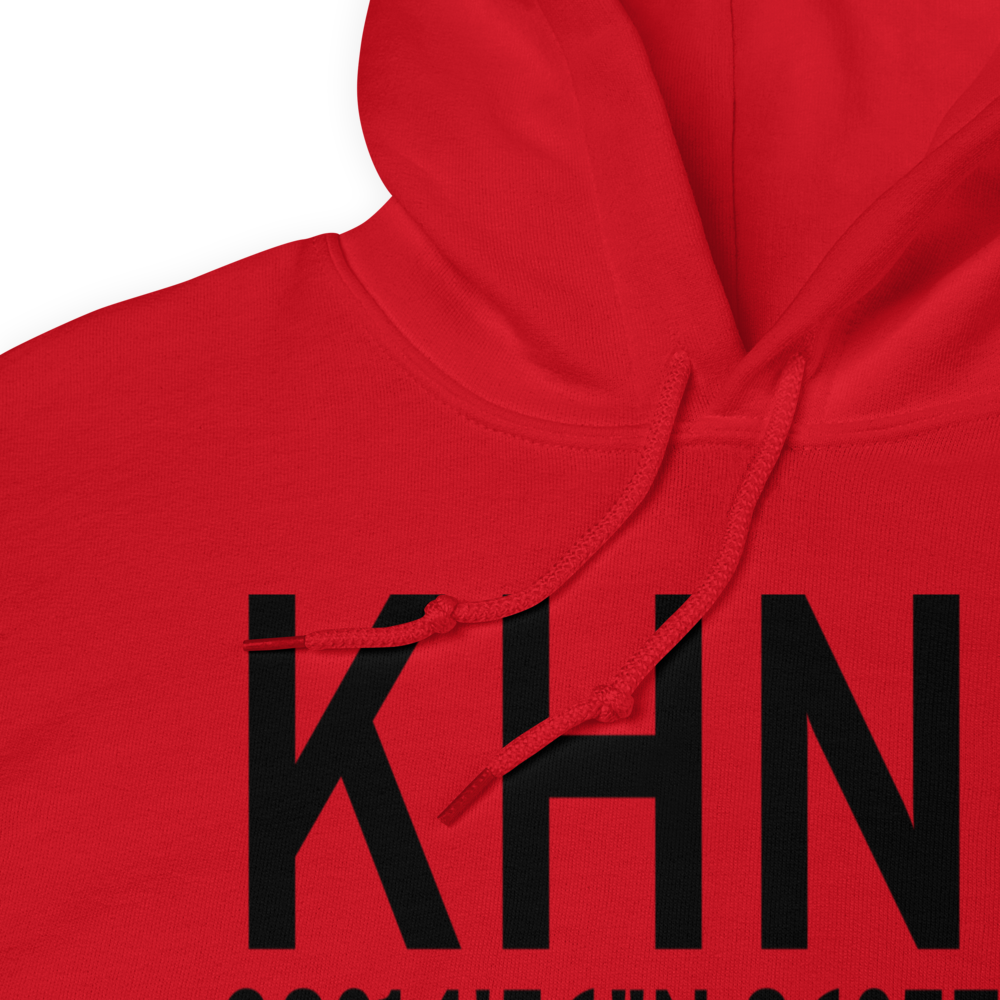 Huntingburg Airport (KHNB) ICAO Hoodie Sweatshirt 