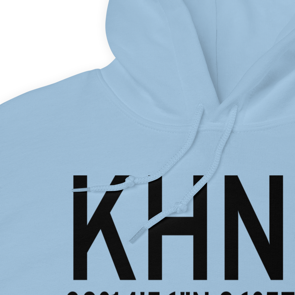 Huntingburg Airport (KHNB) ICAO Hoodie Sweatshirt 
