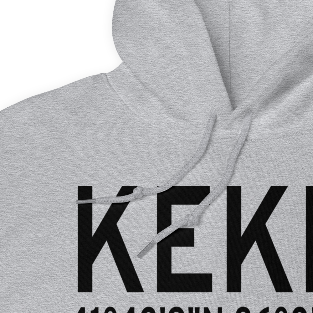 Elkhart Municipal Airport (KEKM) ICAO Hoodie Sweatshirt 