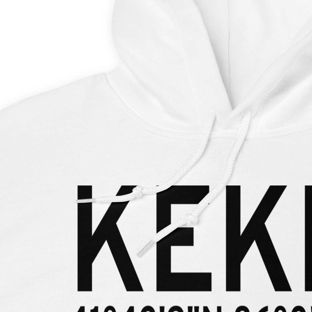Elkhart Municipal Airport (KEKM) ICAO Hoodie Sweatshirt 
