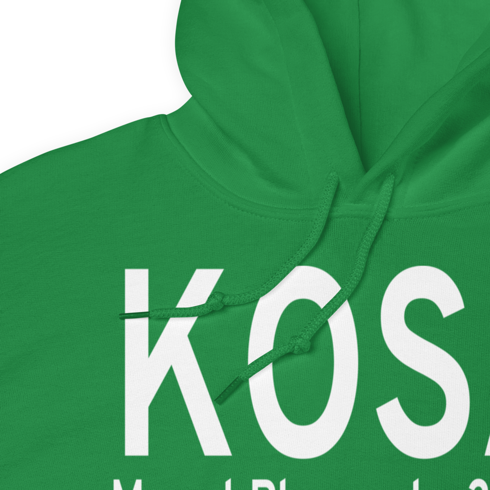 Mount Pleasant Regional Airport (KOSA) ICAO Hoodie Sweatshirt 