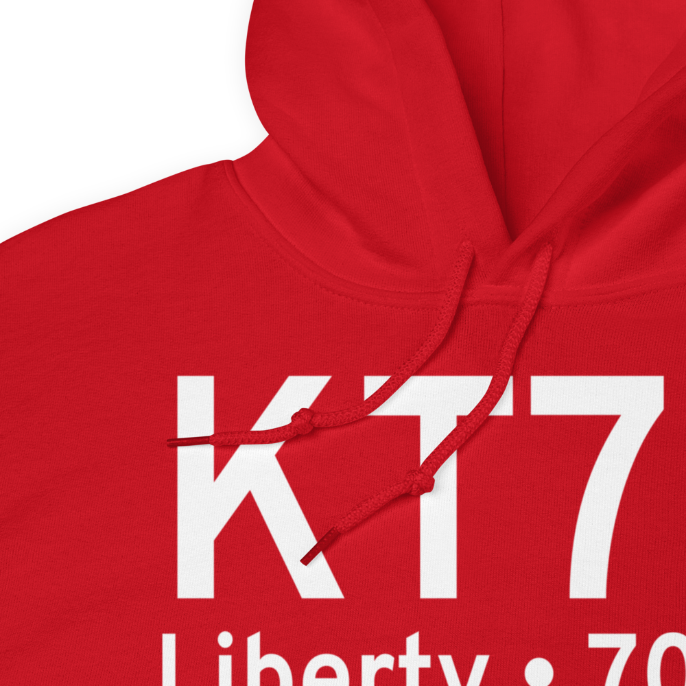 Liberty Municipal Airport (KT78) ICAO Hoodie Sweatshirt 