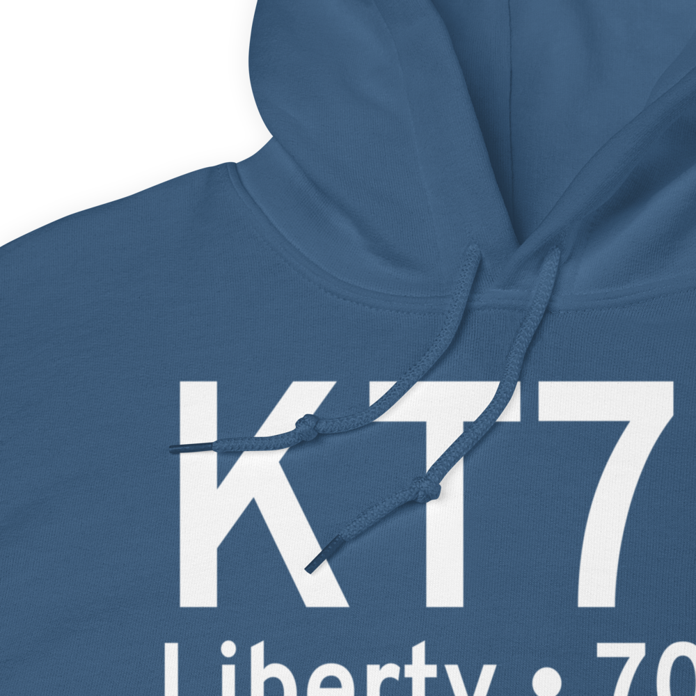 Liberty Municipal Airport (KT78) ICAO Hoodie Sweatshirt 