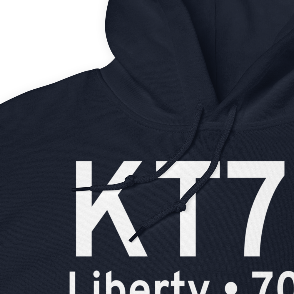 Liberty Municipal Airport (KT78) ICAO Hoodie Sweatshirt 