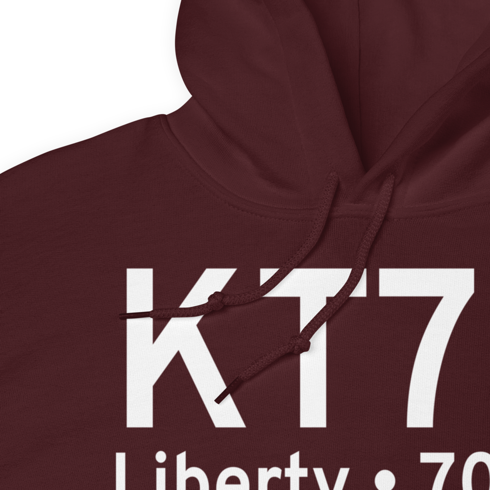 Liberty Municipal Airport (KT78) ICAO Hoodie Sweatshirt 