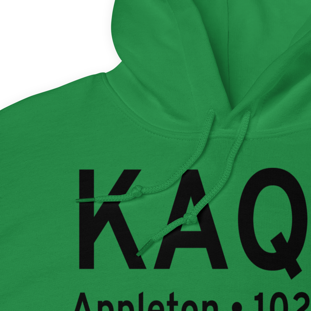 Appleton Municipal Airport (KAQP) ICAO Hoodie Sweatshirt 