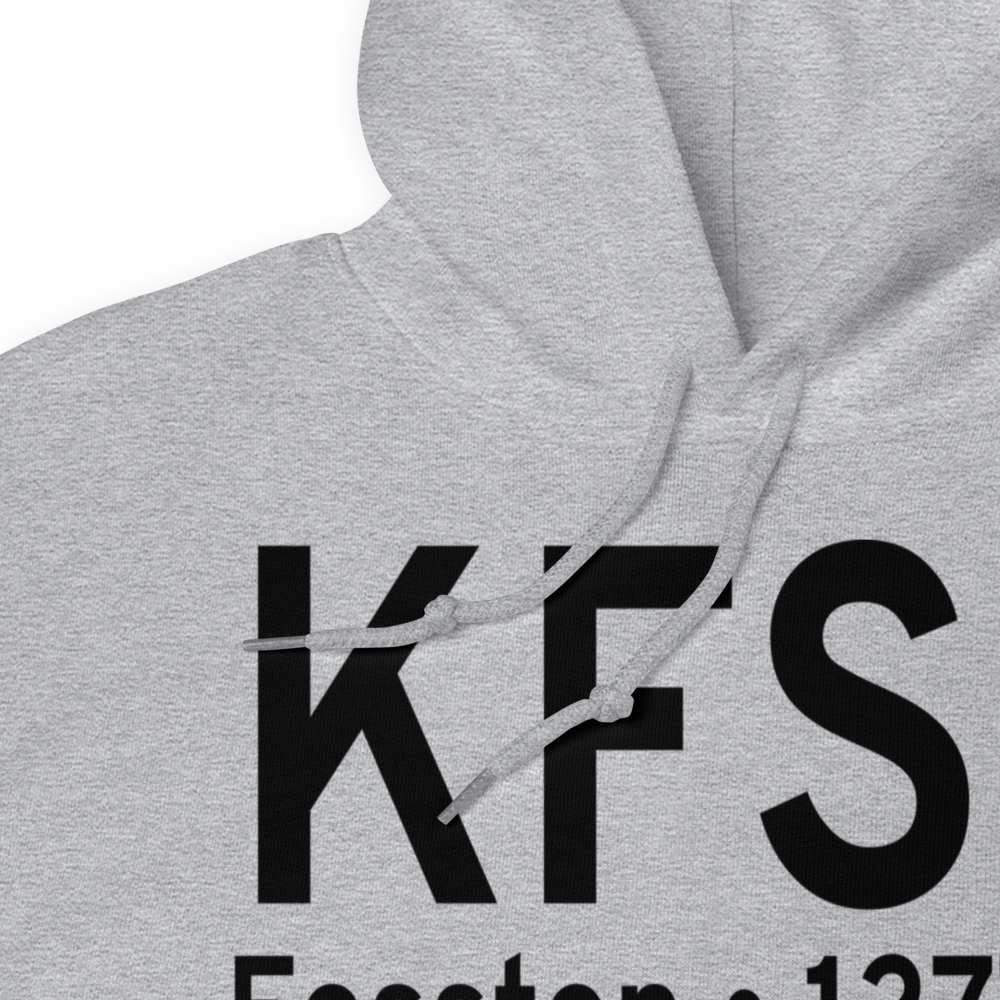 Fosston Municipal Airport-Anderson Field (KFSE) ICAO Hoodie Sweatshirt 
