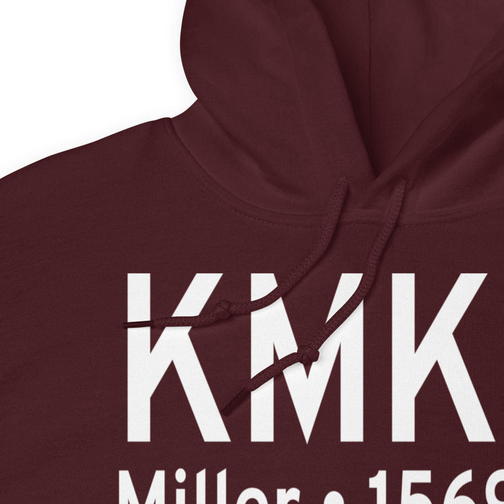 Miller Municipal Airport (KMKA) ICAO Hoodie Sweatshirt 