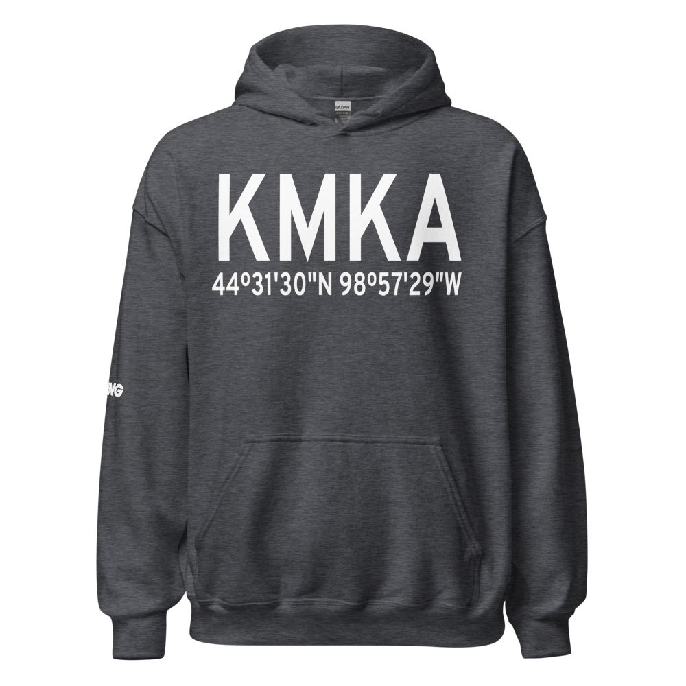 Miller Municipal Airport (KMKA) ICAO Hoodie Sweatshirt 