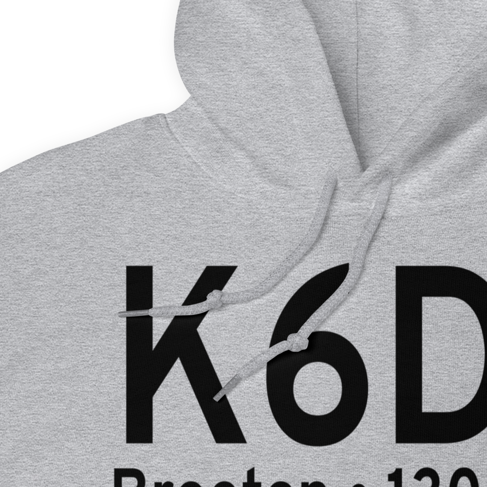 Brooten Municipal Airport (K6D1) ICAO Hoodie Sweatshirt 