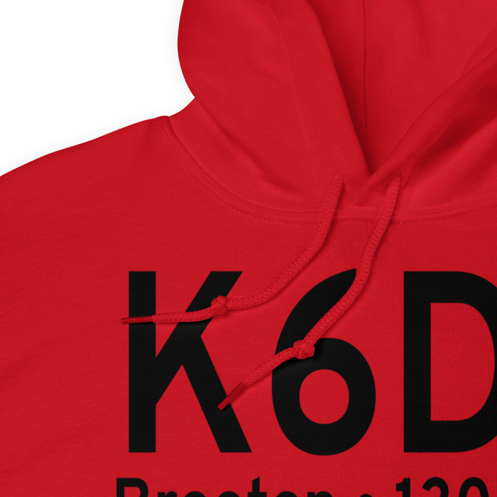 Brooten Municipal Airport (K6D1) ICAO Hoodie Sweatshirt 