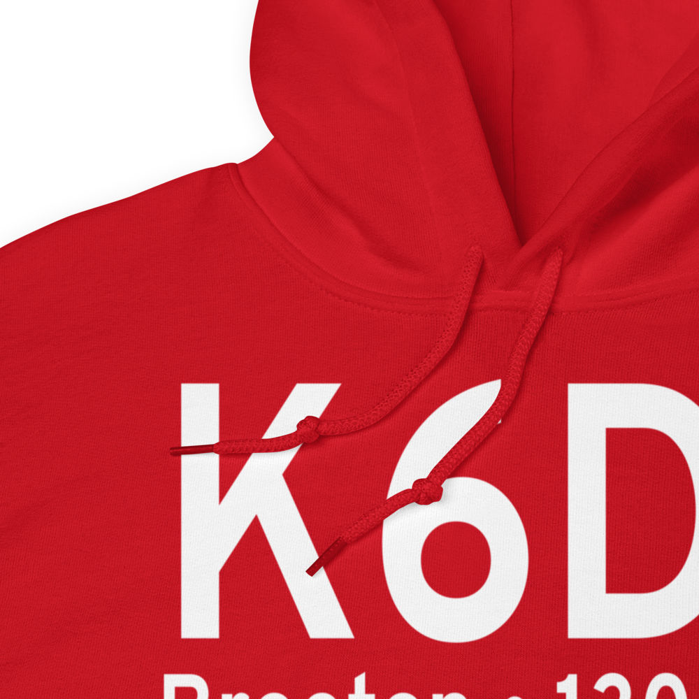 Brooten Municipal Airport (K6D1) ICAO Hoodie Sweatshirt 