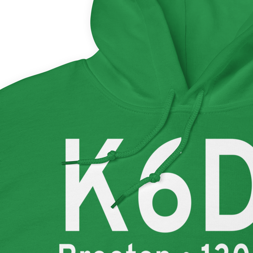 Brooten Municipal Airport (K6D1) ICAO Hoodie Sweatshirt 