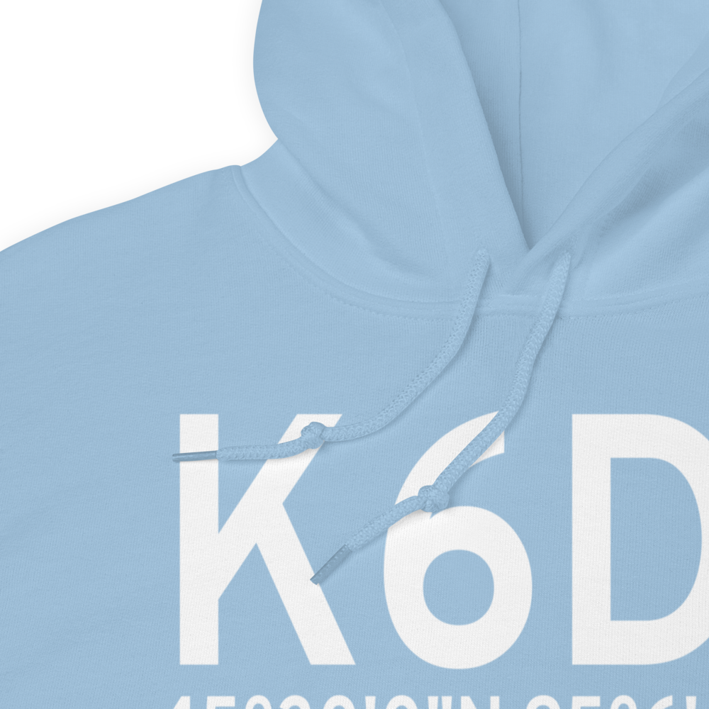 Brooten Municipal Airport (K6D1) ICAO Hoodie Sweatshirt 