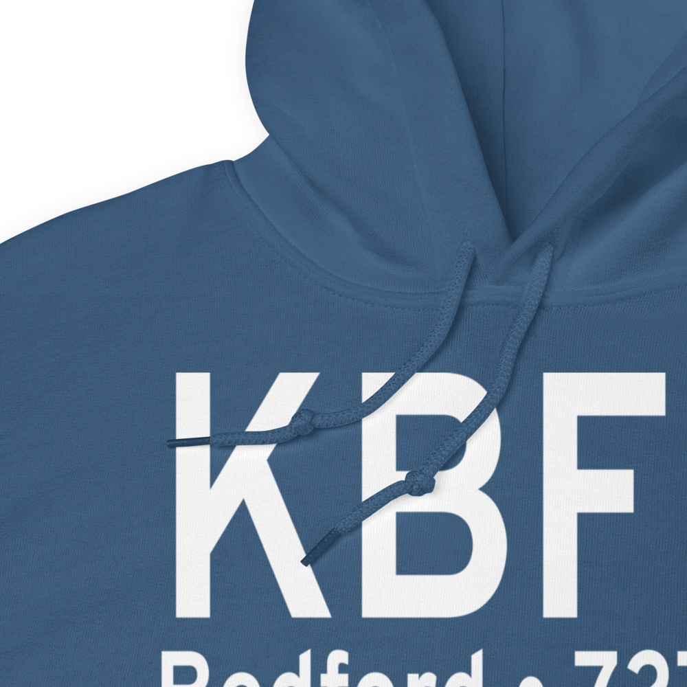 Virgil I Grissom Municipal Airport (KBFR) ICAO Hoodie Sweatshirt 