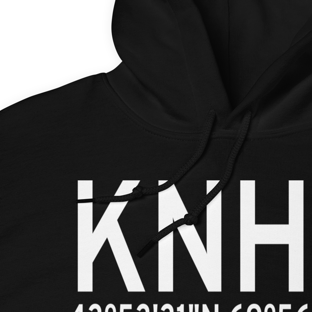 Brunswick Executive Airport (KNHZ) ICAO Hoodie Sweatshirt 
