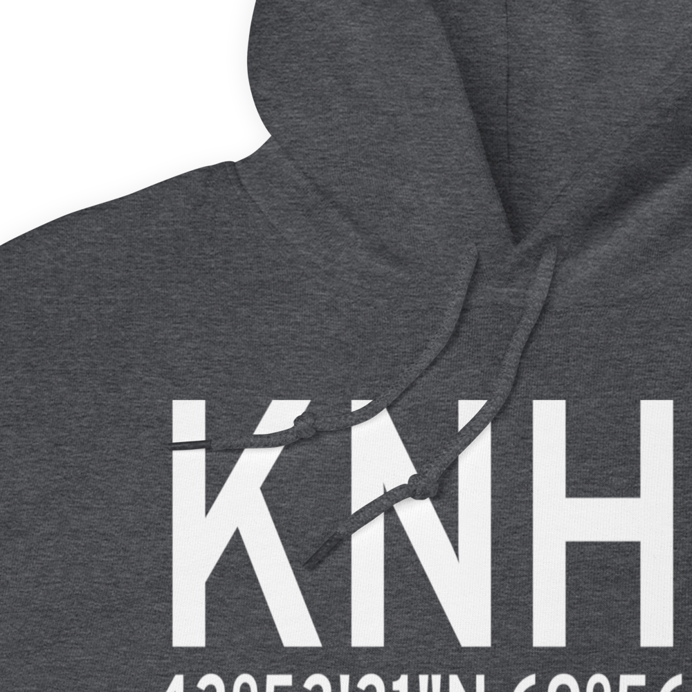 Brunswick Executive Airport (KNHZ) ICAO Hoodie Sweatshirt 