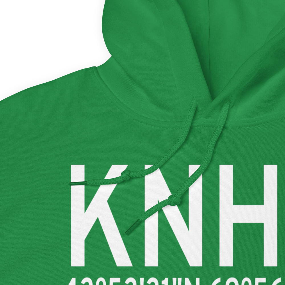 Brunswick Executive Airport (KNHZ) ICAO Hoodie Sweatshirt 