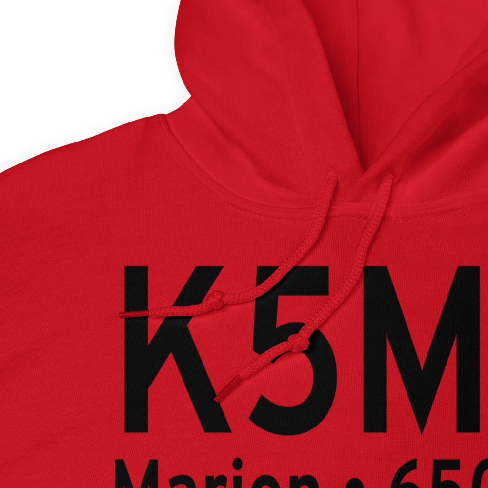 Marion Crittenden County Airport (K5M9) ICAO Hoodie Sweatshirt 